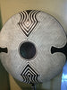 Bamileke Hand Carved Shield.