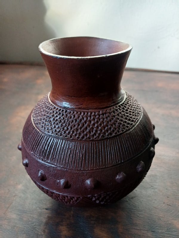 Uphiso Zulu Vessel Clay Pots.