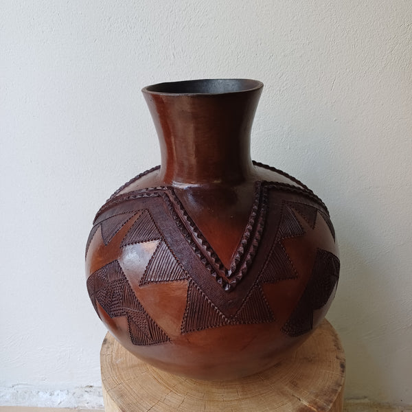 Uphiso Vessel Clay Pot.