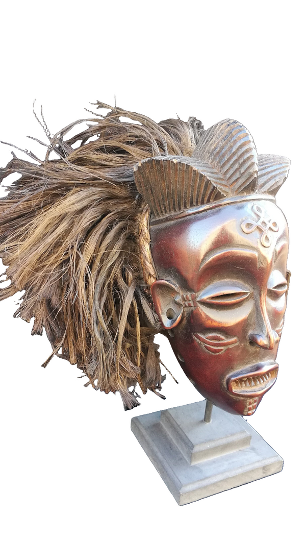 Chokwe African Mask.