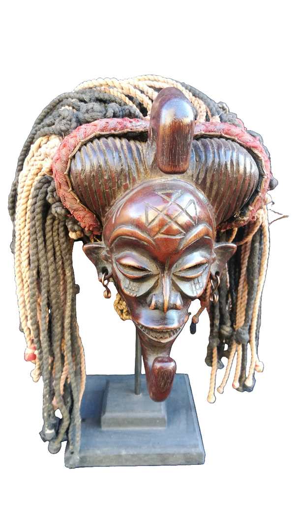 Chokwe African Mask.