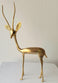 Bronze Antelope Sculpture 30cm.