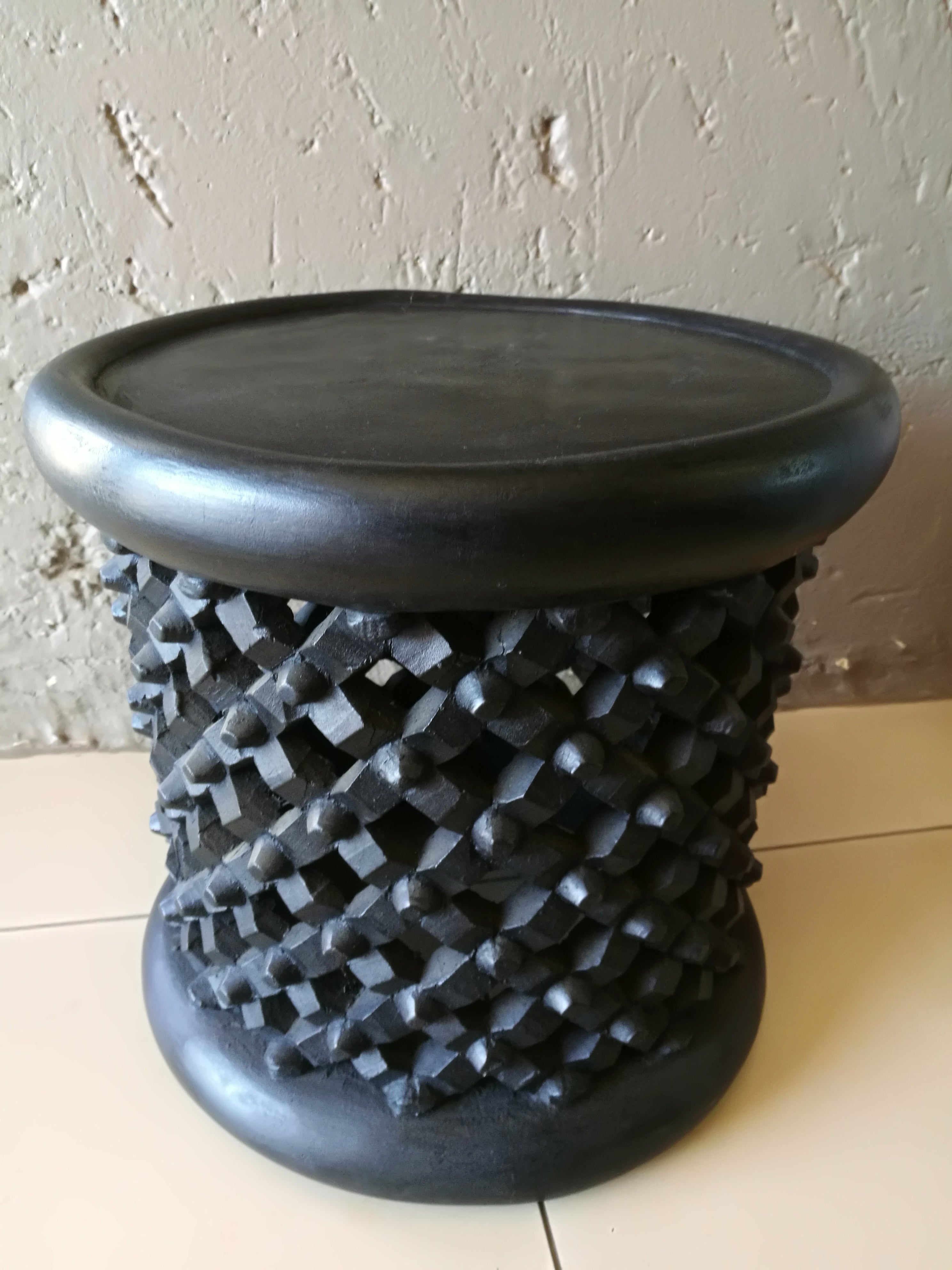 Bamileke Stool 40x40cm