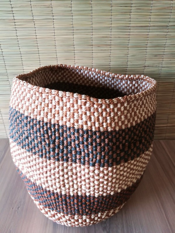 Kenya Baskets made from Sisal natural fibers.