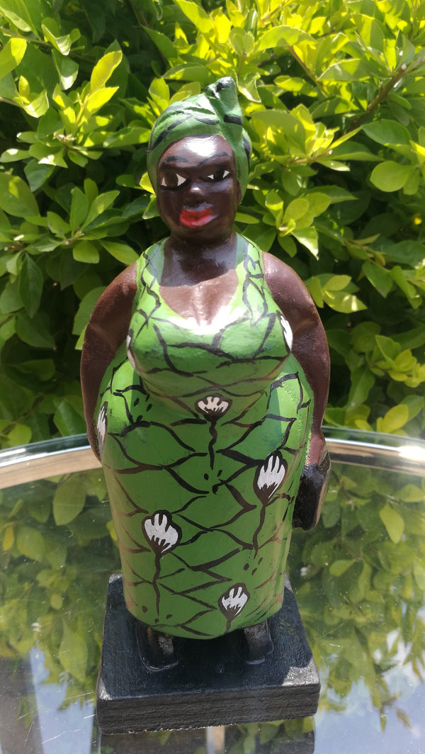 Colonial Fat Lady Statues 15cm