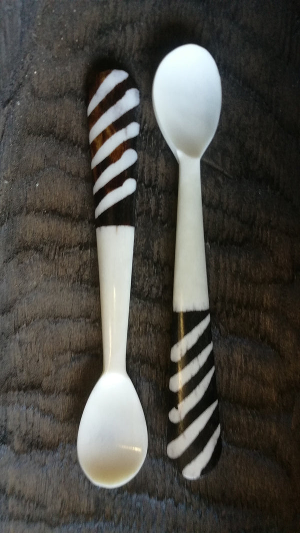 Hand Crafted Fork and Spoon Kenya.