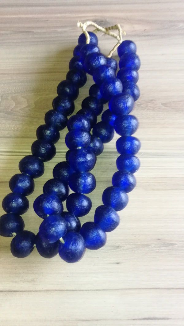 Recycled Glass Beads Ghana(Large)