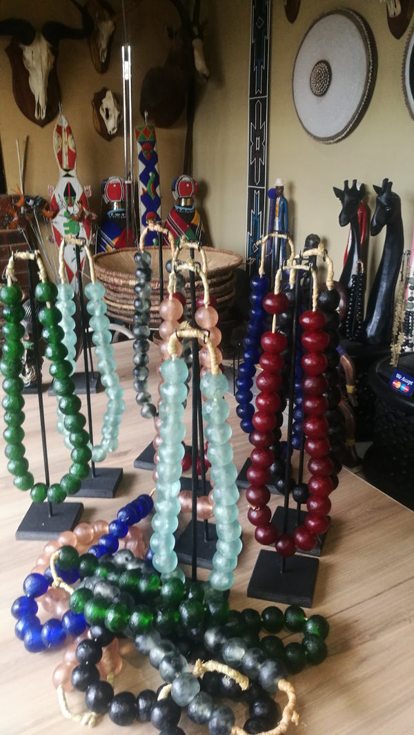 Recycled Glass Beads Ghana(Large)