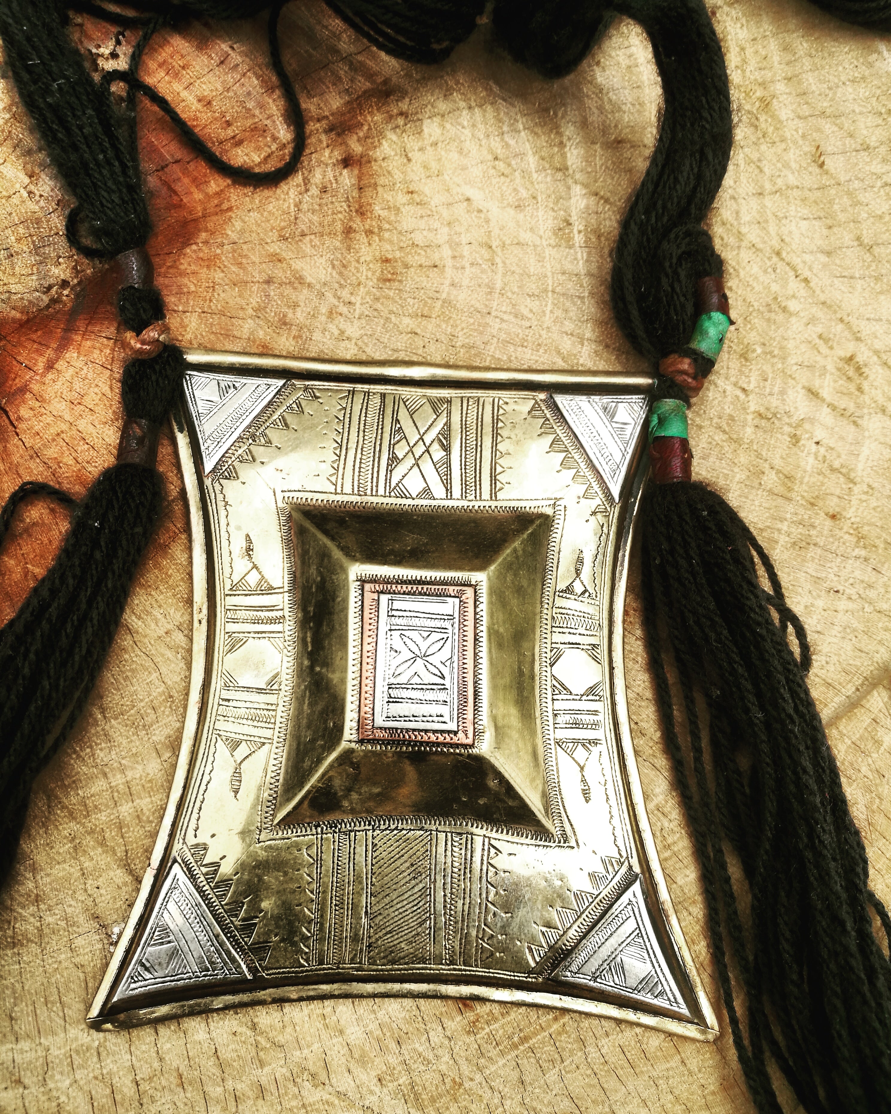 African Tuareg Beber Pandent.