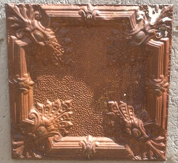 Vintage Pressed Tin Cieling.