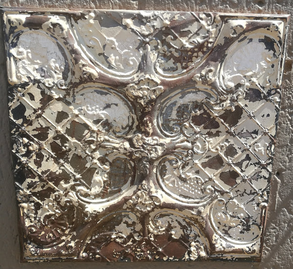 Vintage Pressed Tin Cieling.