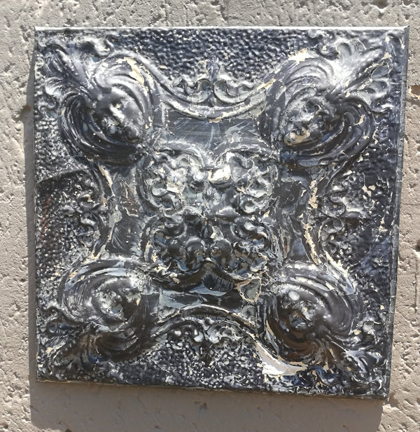 Vintage Pressed Tin Cieling.
