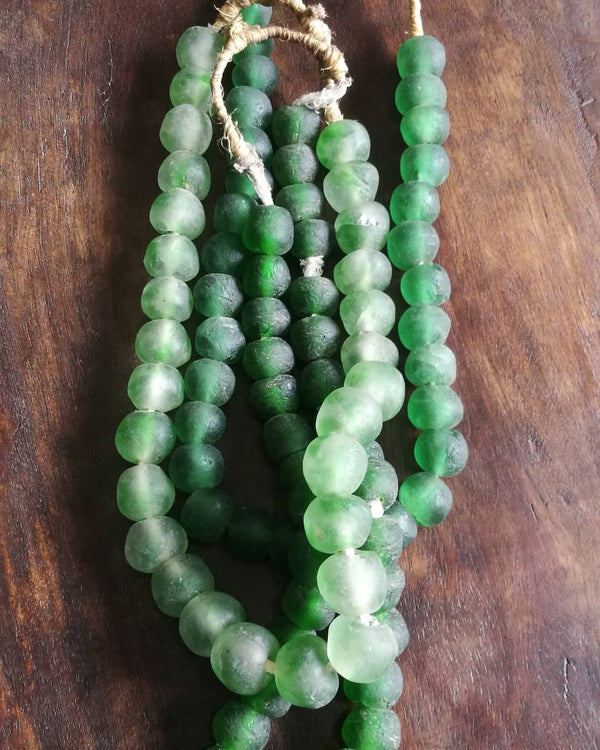 Ghanaian Glass Beads (Medium)