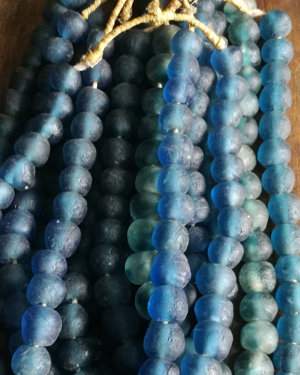 Ghanaian Glass Beads (Medium)