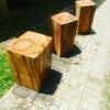 Wooden African Tables.