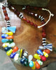 Mali Wedding glass beads Necklace.(Large)
