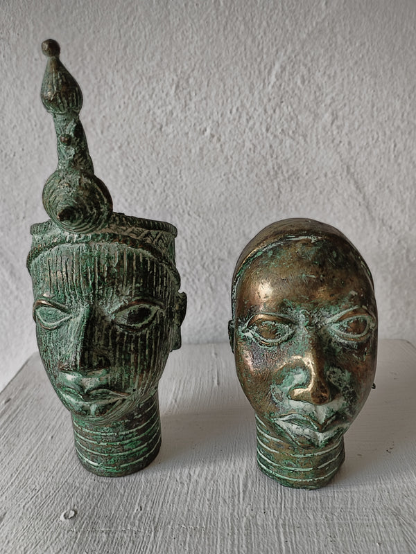 Bronze face Benin. (Small)