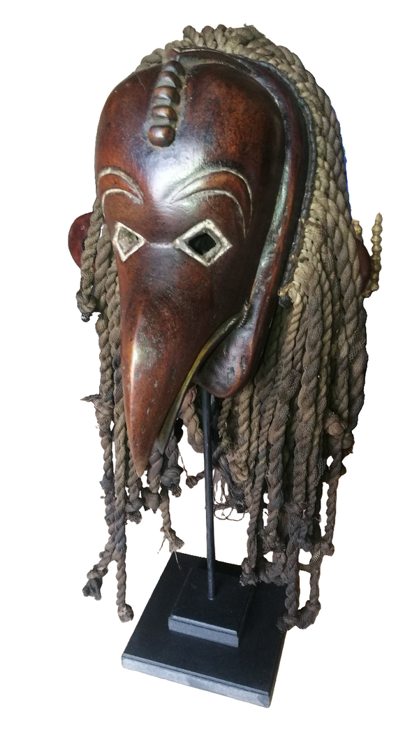 African Ceremonial Bird Mask(Congo)