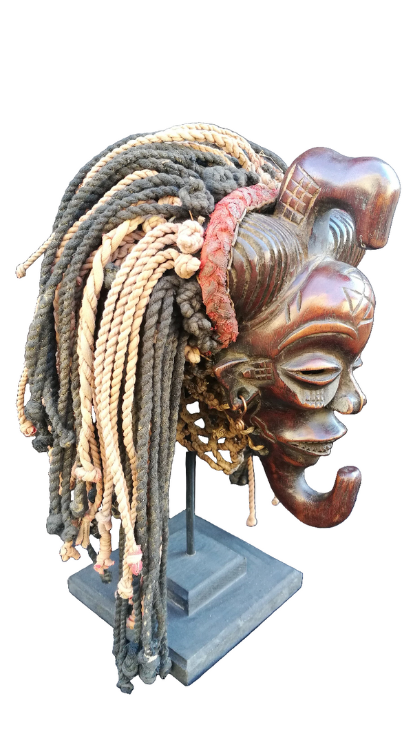 Chokwe African Mask.