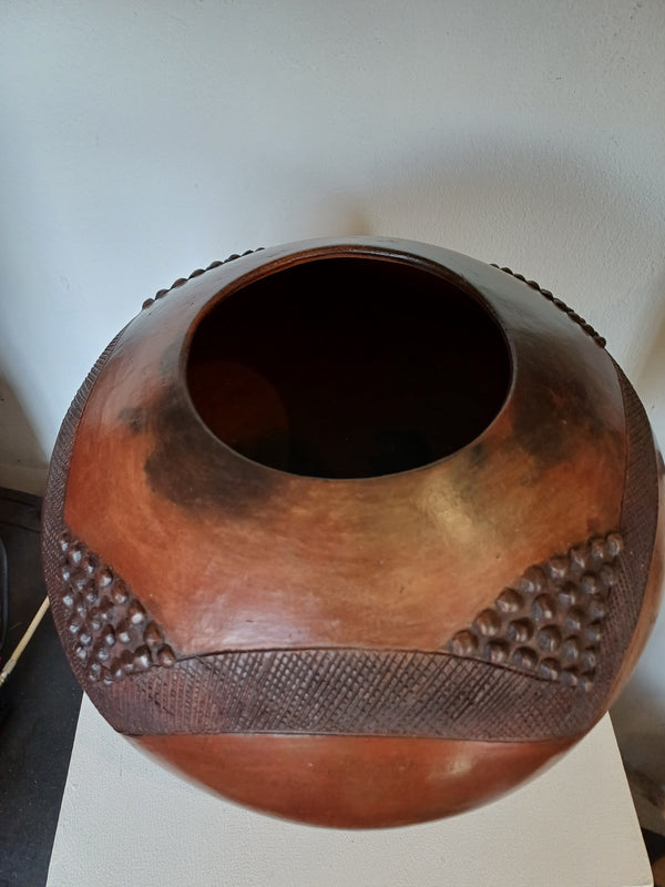 Vintage Zulu Clay Pot.