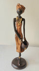 Burkina Faso Bronze Sculpture. 24cm