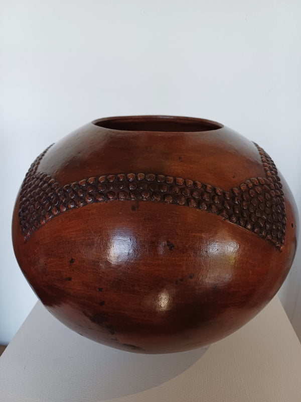 Vintage Zulu Clay Pot.