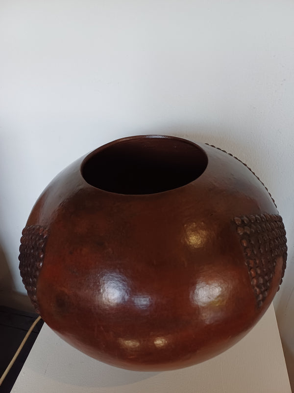 Vintage Zulu Clay Pot.