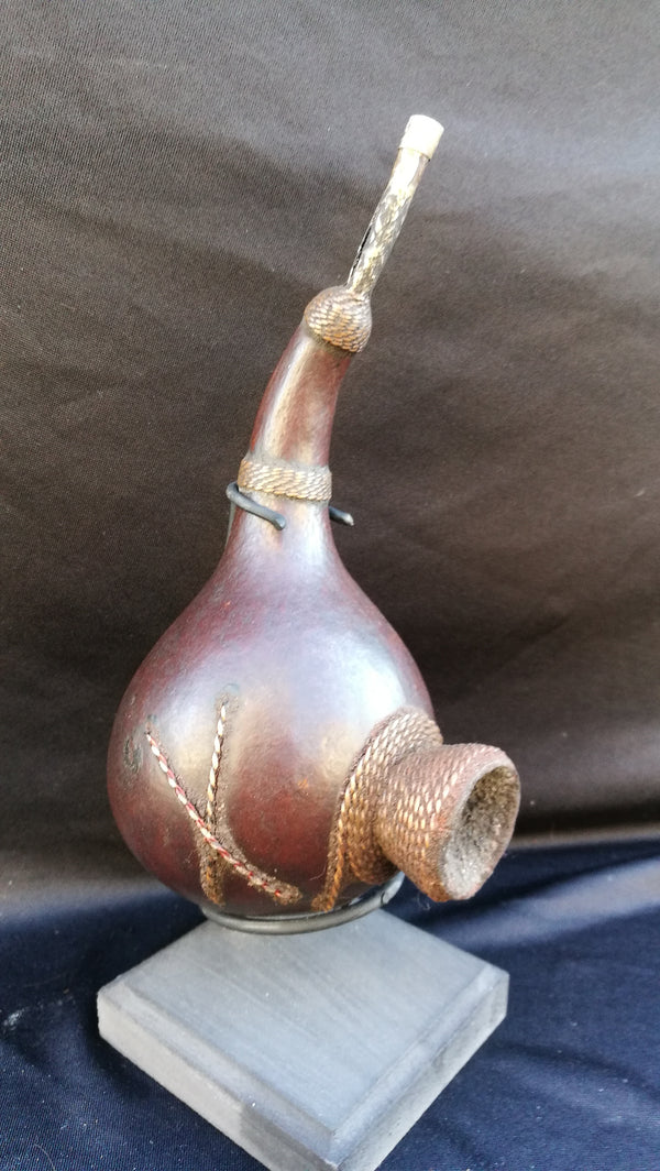 Kuba Gourd Copper Pipe.