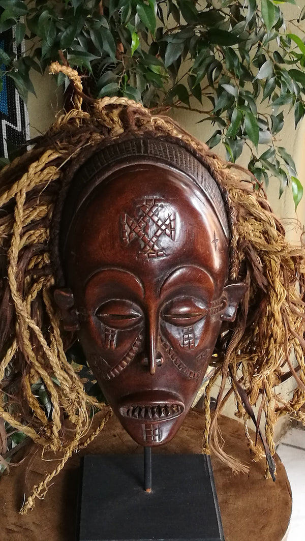 Old Chokwe Mask Congo.