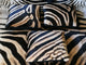 Zebra Hide Cushion(each)