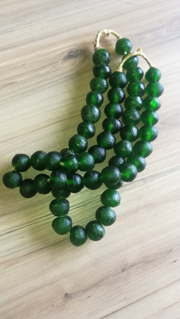 Recycled Glass Beads Ghana(Large)