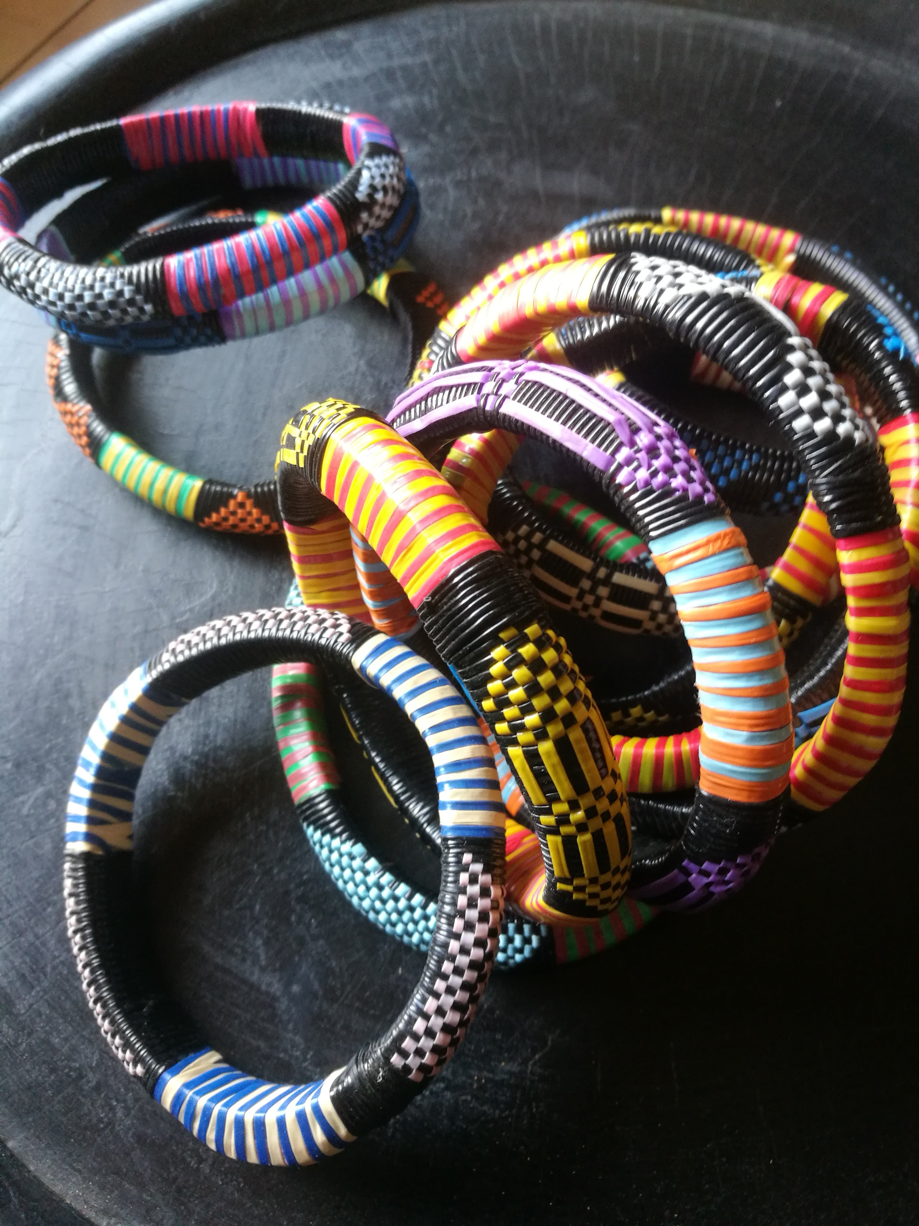 African Maasai beaded tribal bracelets/bangles | NAHERI